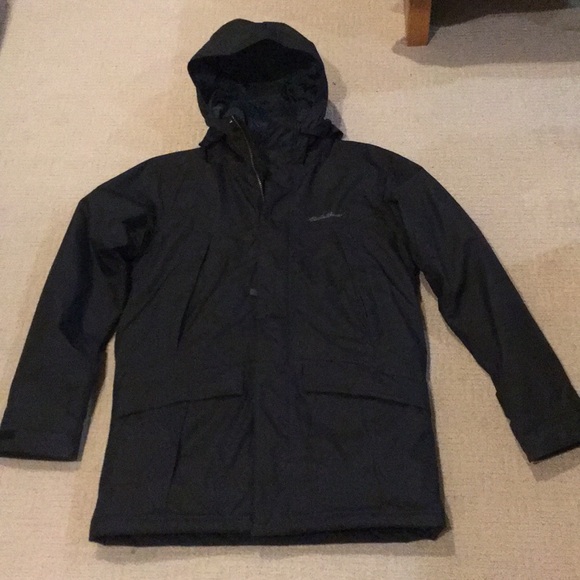 Eddie Bauer Men’s coat with removable hood - Picture 3 of 10